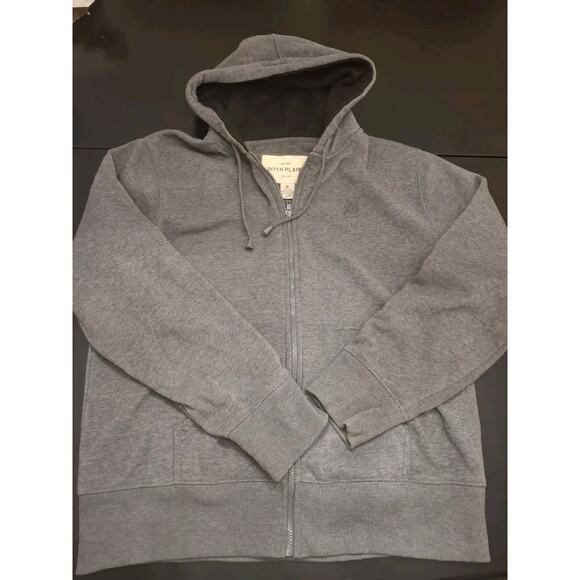 Ditch Plains New York Adult's Sweatshirt Hoodie Zip Up Jacket Size XL Gray - Picture 1 of 5